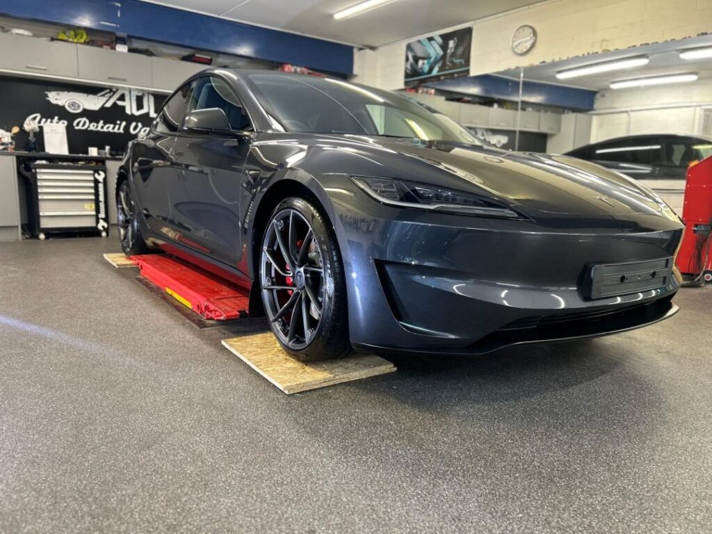 tesla model 3 - graphene coating detailing - what is better than ceramic coating - nano graphene detailers in dublin
