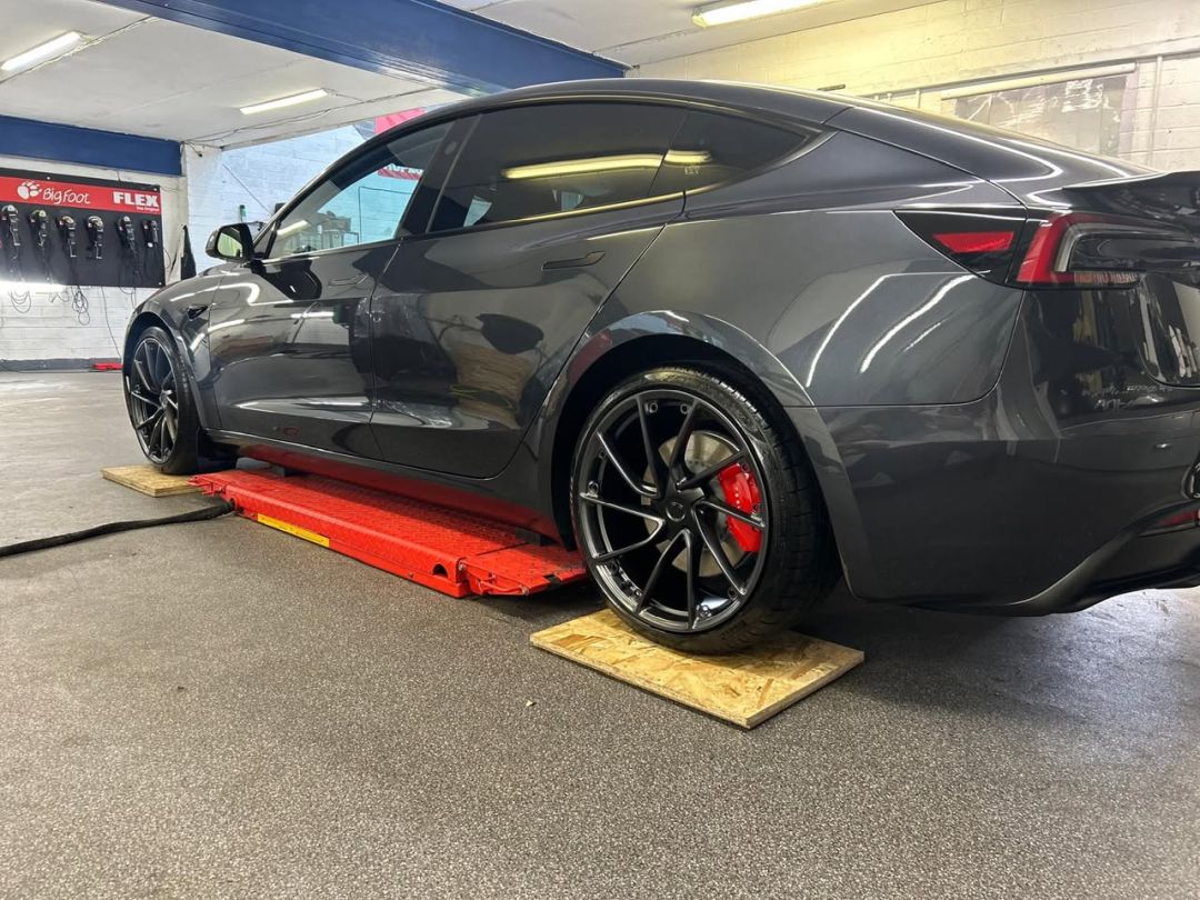 tesla - graphene coating detailing - what is better than ceramic coating - nano graphene detailers in dublin