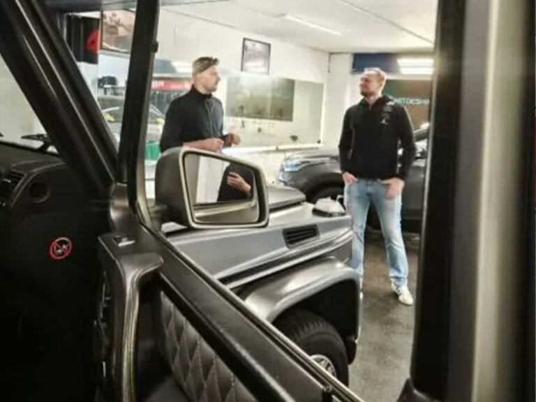 mercedes gl detailing dublin ireland - ceramic coating