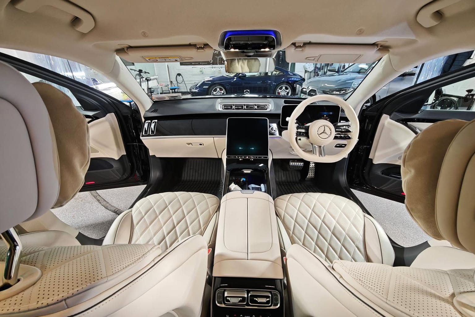 s class mercedes dublin - detailing