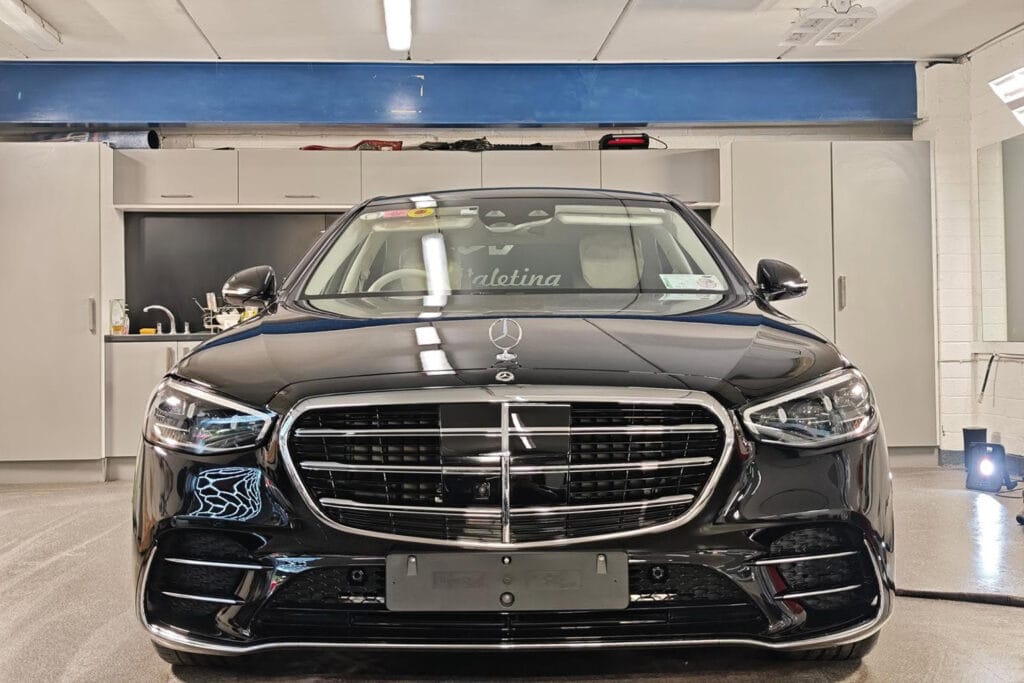 mercedes S class - detailing