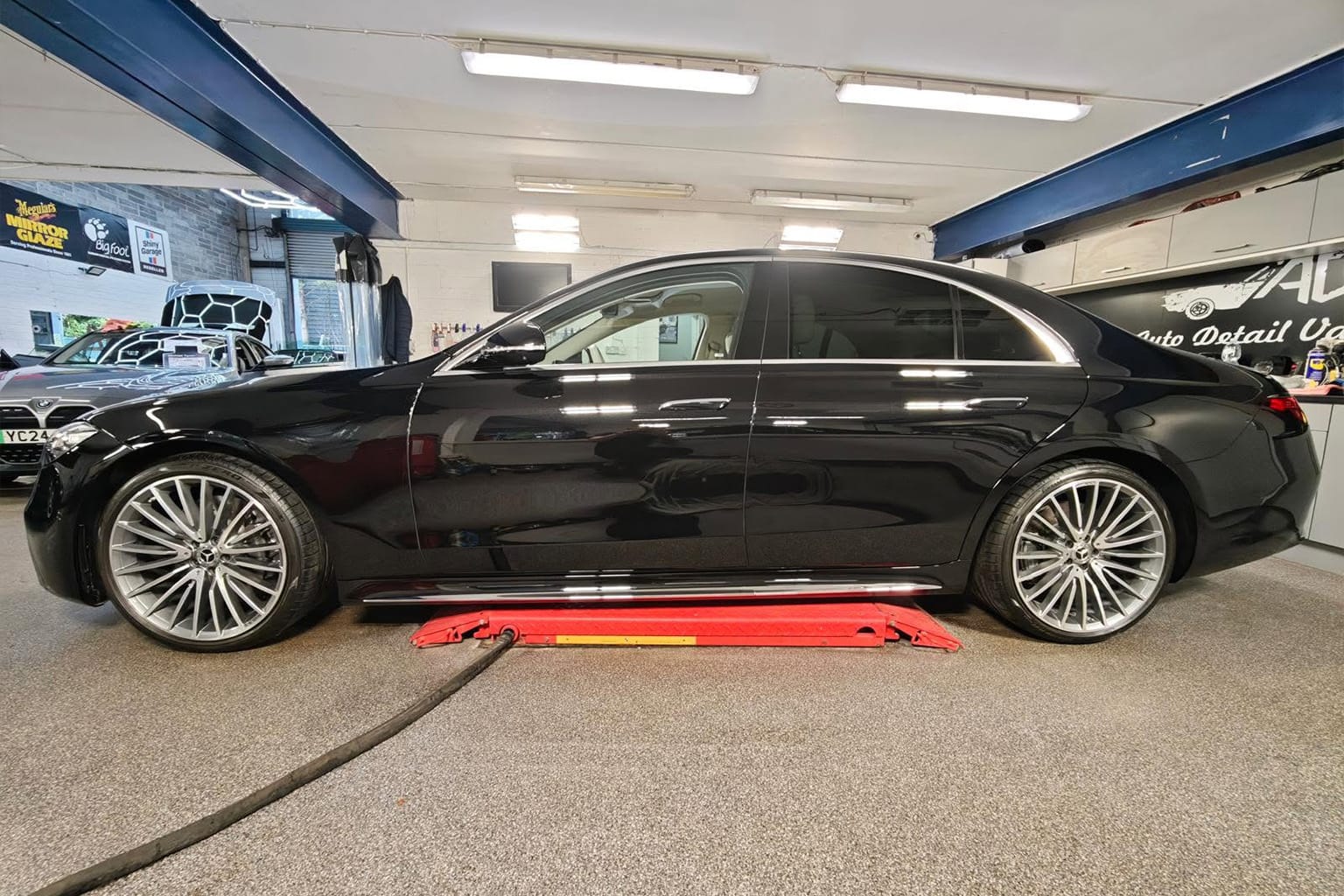 s class mercedes dublin - detailing 6