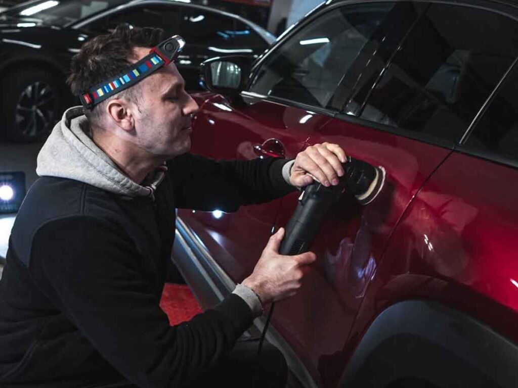 paint correction detailing dublin - buffing cars valeting ireland